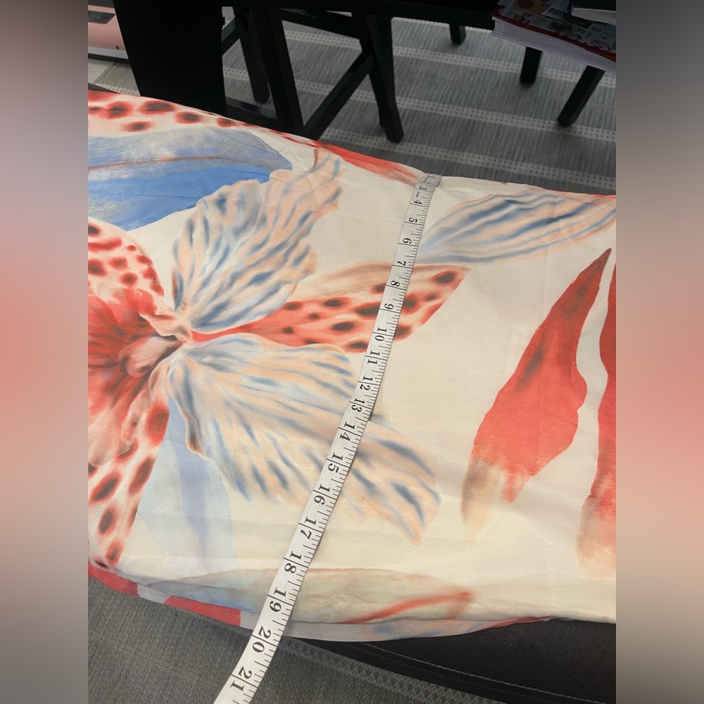 Peppermayo California halter Maxi Dress - Deep Sea Bloom US 6 - Picture 9 of 9